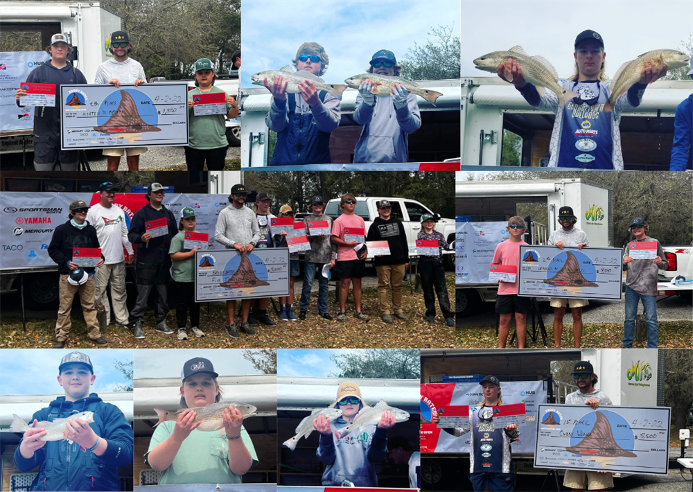 Brody Bates Youth Redfish Open 2022 Winners